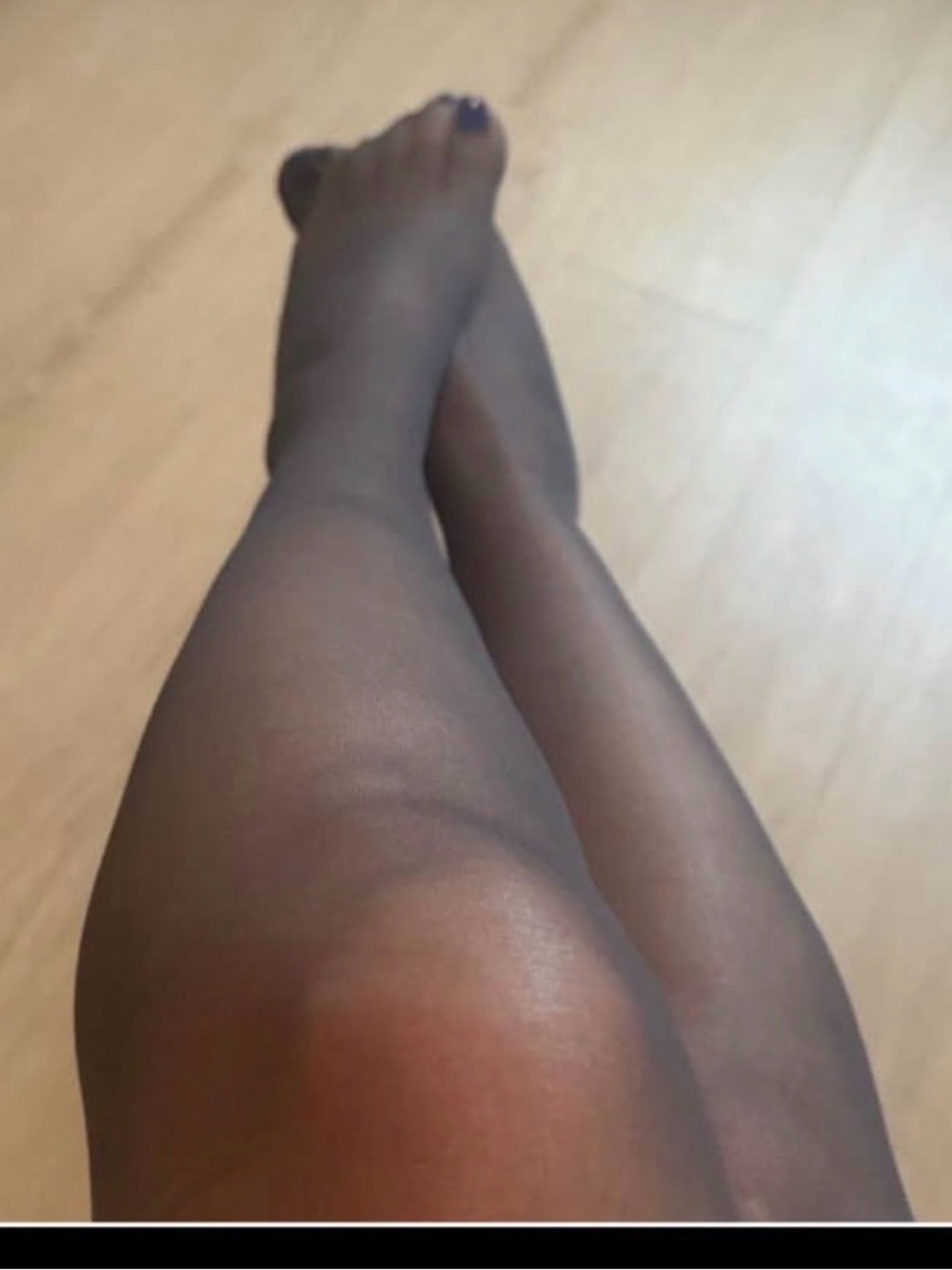 Sheer Black Women's Shapewear Hosiery pantyhose as is - Picture 3 of 3